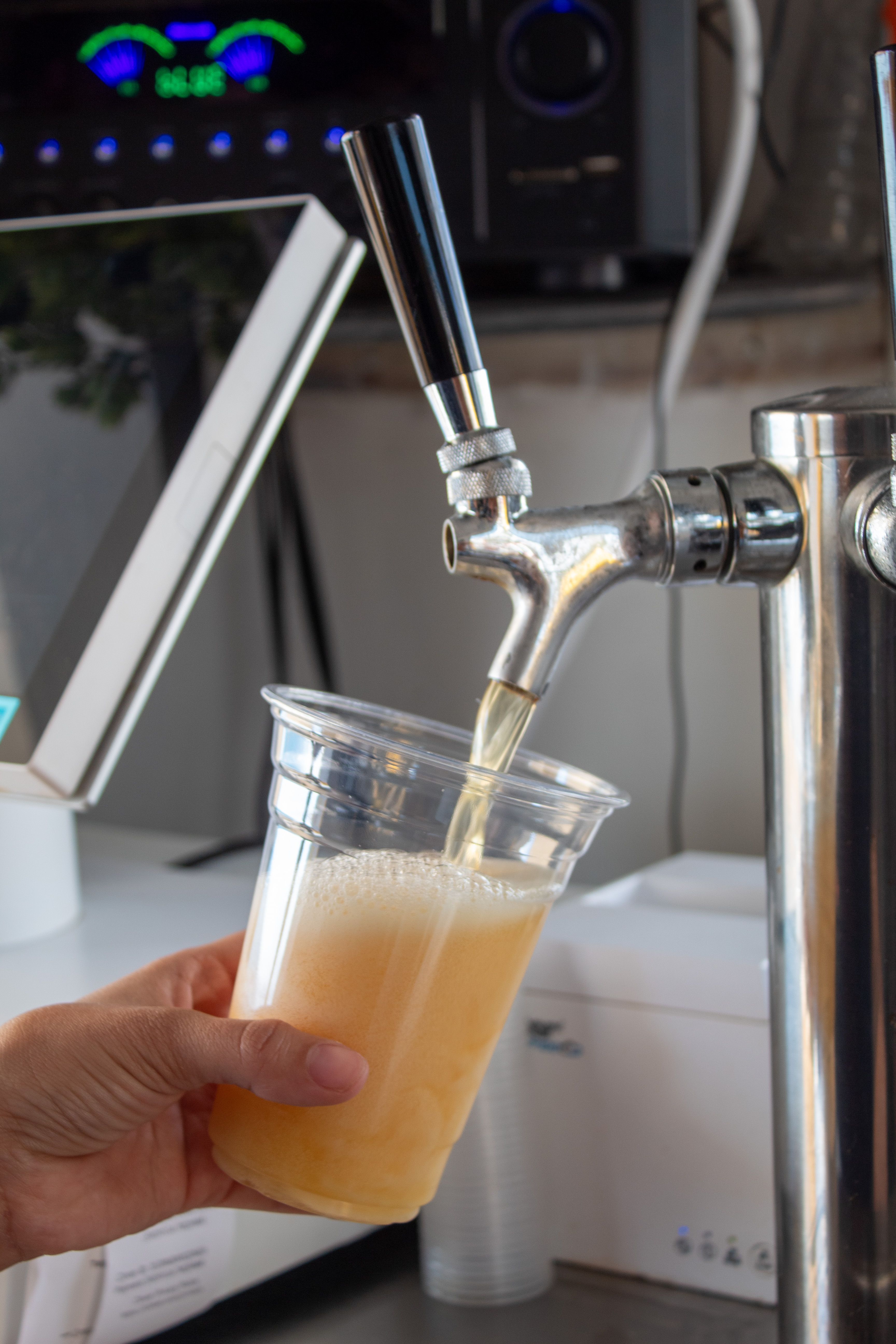 Cerveza artesanal de grifo